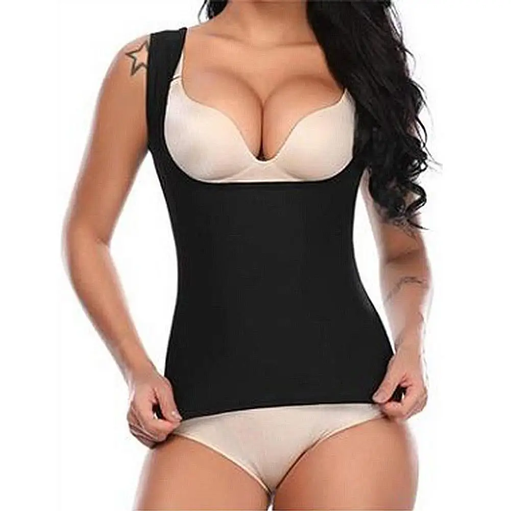 

Yoga Fitness Fat Loss Slim Sauna Vest Advanced Sweat Body Shaper Vest Men Women Gym Fitness Advanced Sweatwear Suit Weight Loss
