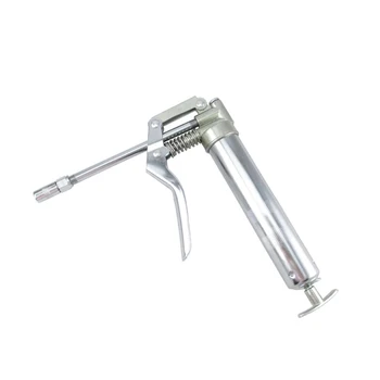 

120CC Grease Machine Set One Handed Hose Professional Tool Vehicle Mini Auto Use Repair With Oil Tip Lubrication Metal Steel