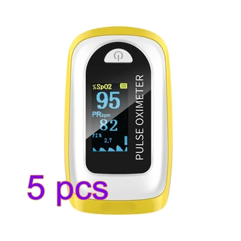 

5PCS Pulse Oximeter Fingertip Blood Pulse Oximeter Heart Rate Monitor Fingertip Pulse Oximeter Fast Ship within 24h