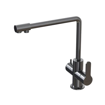 

Смеситель для кухни 35k MIXLINE MLSS-03201 СЕРЫЙ подкл.к фильтру