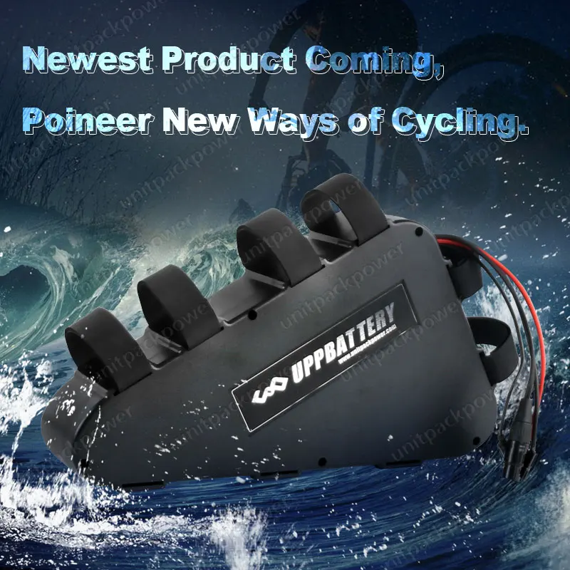 UPP 48V 20.3AH Ebike батарея с ячейками samsung треугольная батарея для электрического велосипеда 1000W 750W 500W моторы