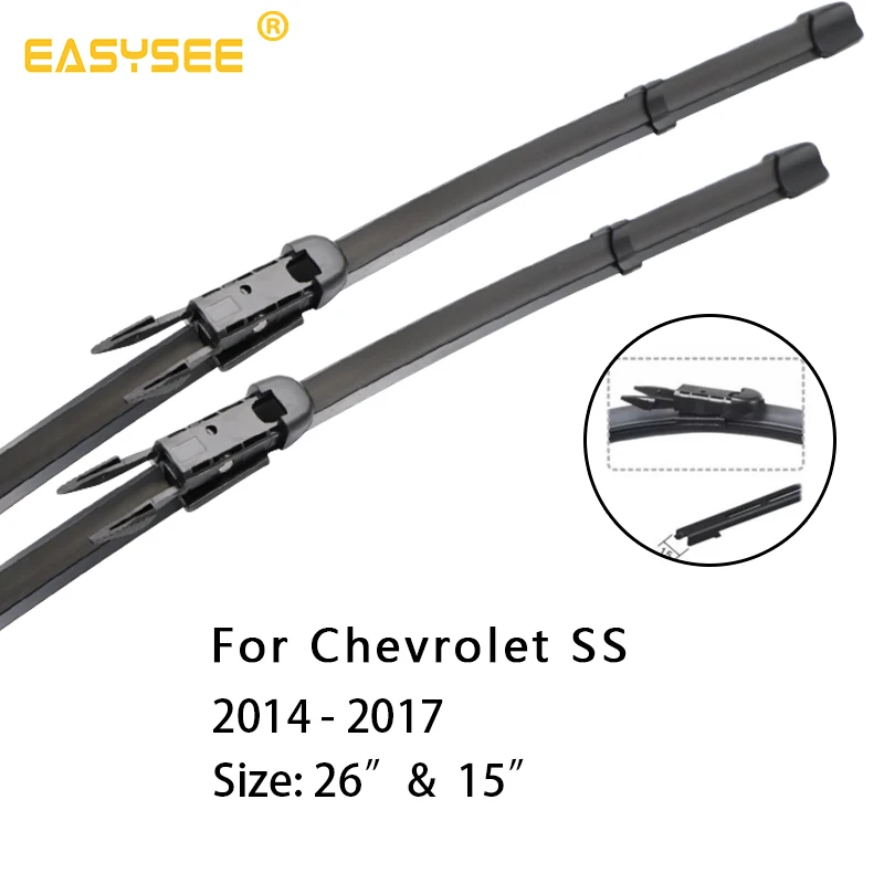 PNSL лобовое стекло автомобиля стеклоочистителей для Chevrolet SS щетки стеклоочистителя руки 2" и 15"