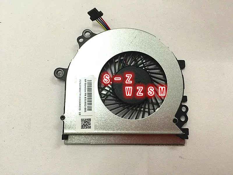 WZSM cpu COOLIGN вентилятор для hp Probook 430 G3 сервис кулер вентилятора ЦП 831902-001