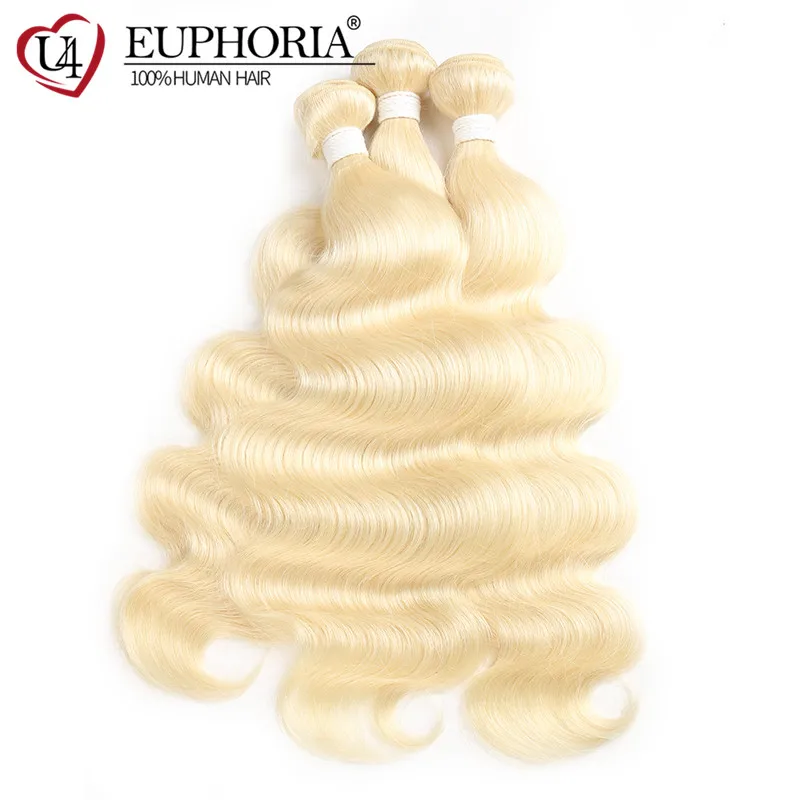 Body Wave Platinum Blonde Human Hair Weave Bundles EUPHORIA Brazilian Ombre Black 613 Color Hair Extensions Remy Hair Bundles Body Wave Platinum Blonde Human Hair Weave Bundles EUPHORIA Brazilian Ombre Black 613 Color Hair Extensions Remy Hair Bundles