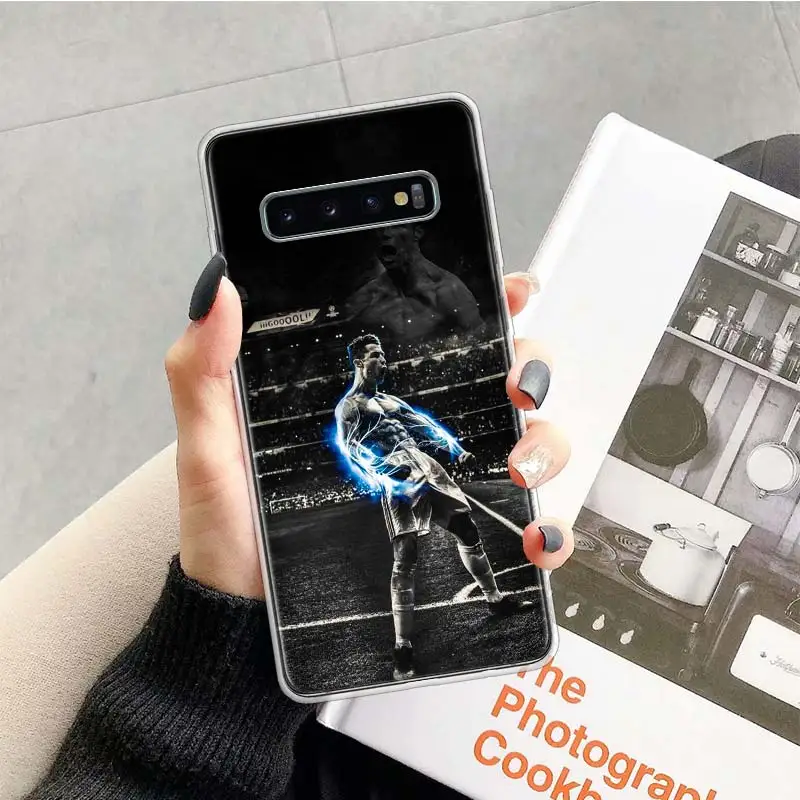TR054-5 Чехол с изображением Криштиану Роналду CR7 чехол для samsung Galaxy A10 A20E A30 A40 A70 M30S A50S A6 A7 A8 A9 плюс мягкий чехол для мобильного телефона чехол Coque - Цвет: TR054-5