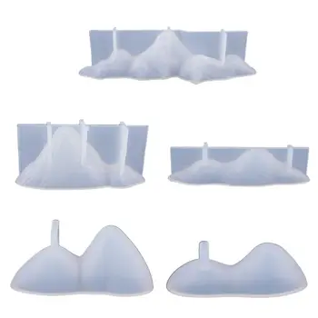 

Crystal Epoxy Resin Mold Rockery Decor Casting Silicone Mould DIY Crafts Desktop Ornament Making Tools