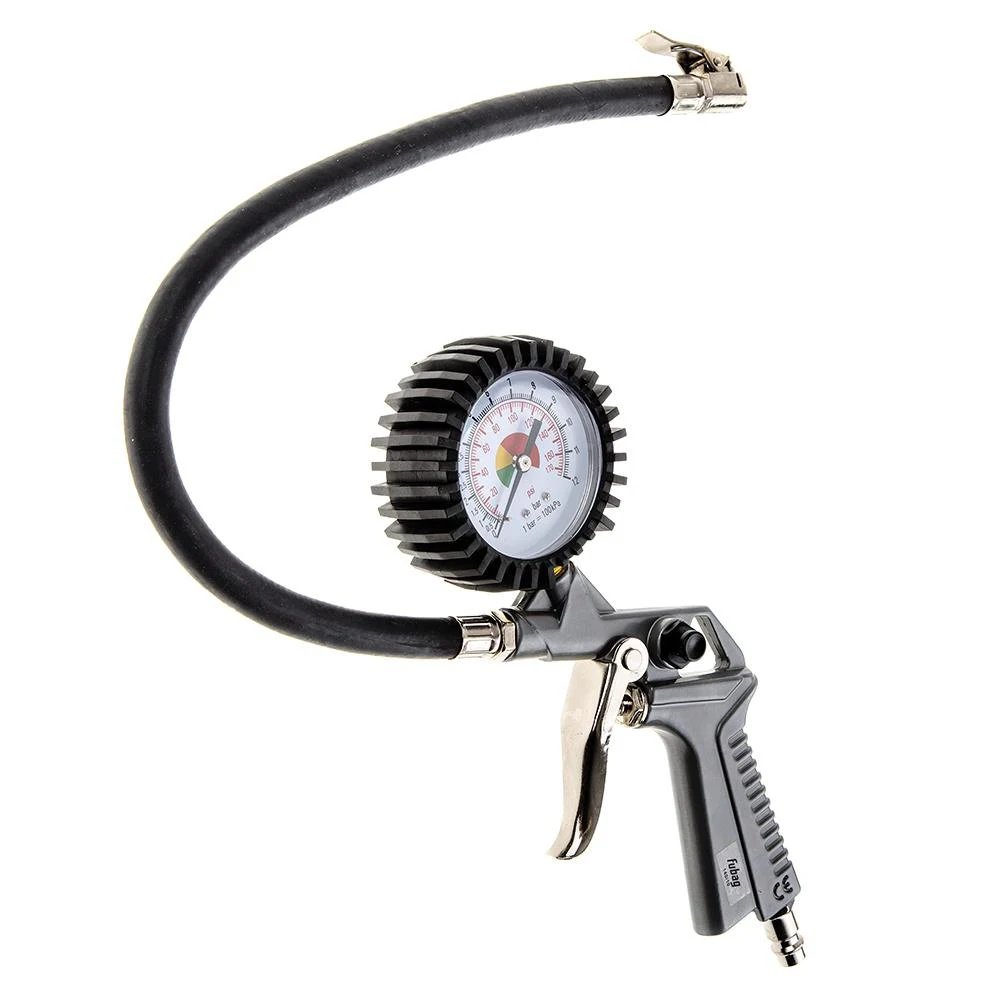 Пистолет для накачки шин FUBAG IGM140/10 с манометром 140л/мин 0-10бар блистер Пистолет для накачки шин FUBAG IGM140/10 с манометром 140л/мин 0-10бар блистер