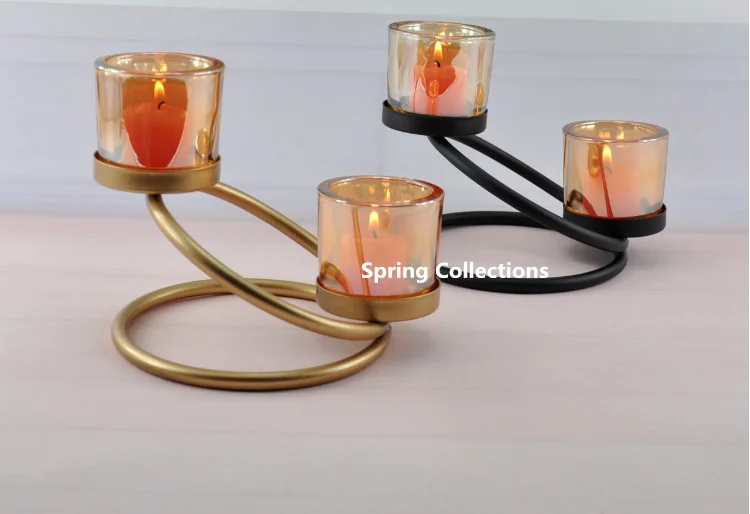 Высокое качество скандинавский классический Железный Золотой/черный дом