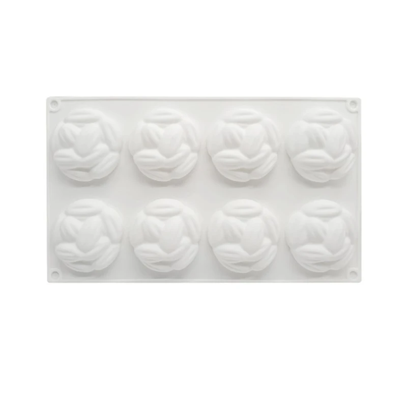 C 3d mould Набор Мини Тарт твист/глэм набор Тарт кольцо silikomar100% Платина силиконовые формы для пирожных/силиконовые формы для пирожных 067 - Цвет: C