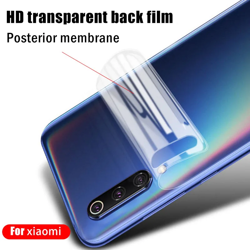 20D Гидрогелевая пленка для Xiao mi Red mi Note 7 8 Pro 10 Защитная пленка для экрана mi 9 se 8 A3 lite 9t K20 CC9E CC9 Pro пленка не стекло