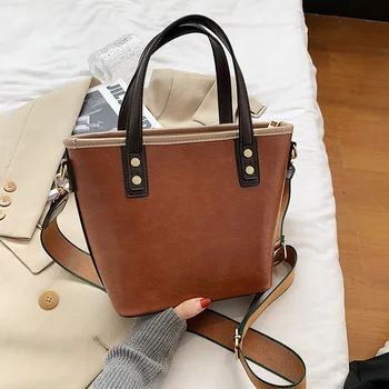 

Bag For Women Handbag 2020 new shoulder messenger bag foreign style Joker bucket bag