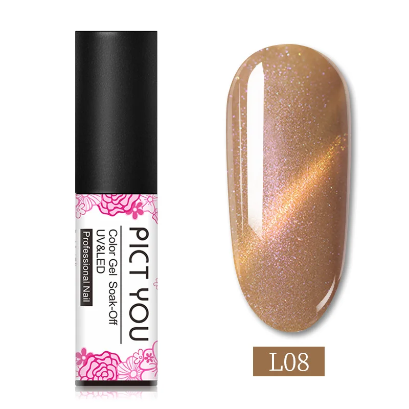 L08 PICT YOU 5 мл цветная серия Гель-лак для ногтей Полупостоянный гель uv Vernis светодиодный Гель-лак замачиваемый для ногтей художественный Гель-лак для ногтей - Цвет: L08