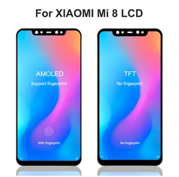 

For Xiaomi Mi 8 LCD MI8 Display Digitizer Assembly Touch Screen Replacement Parts OLED TFT For Xiaomi Mi8 LCD Mi 8 Display