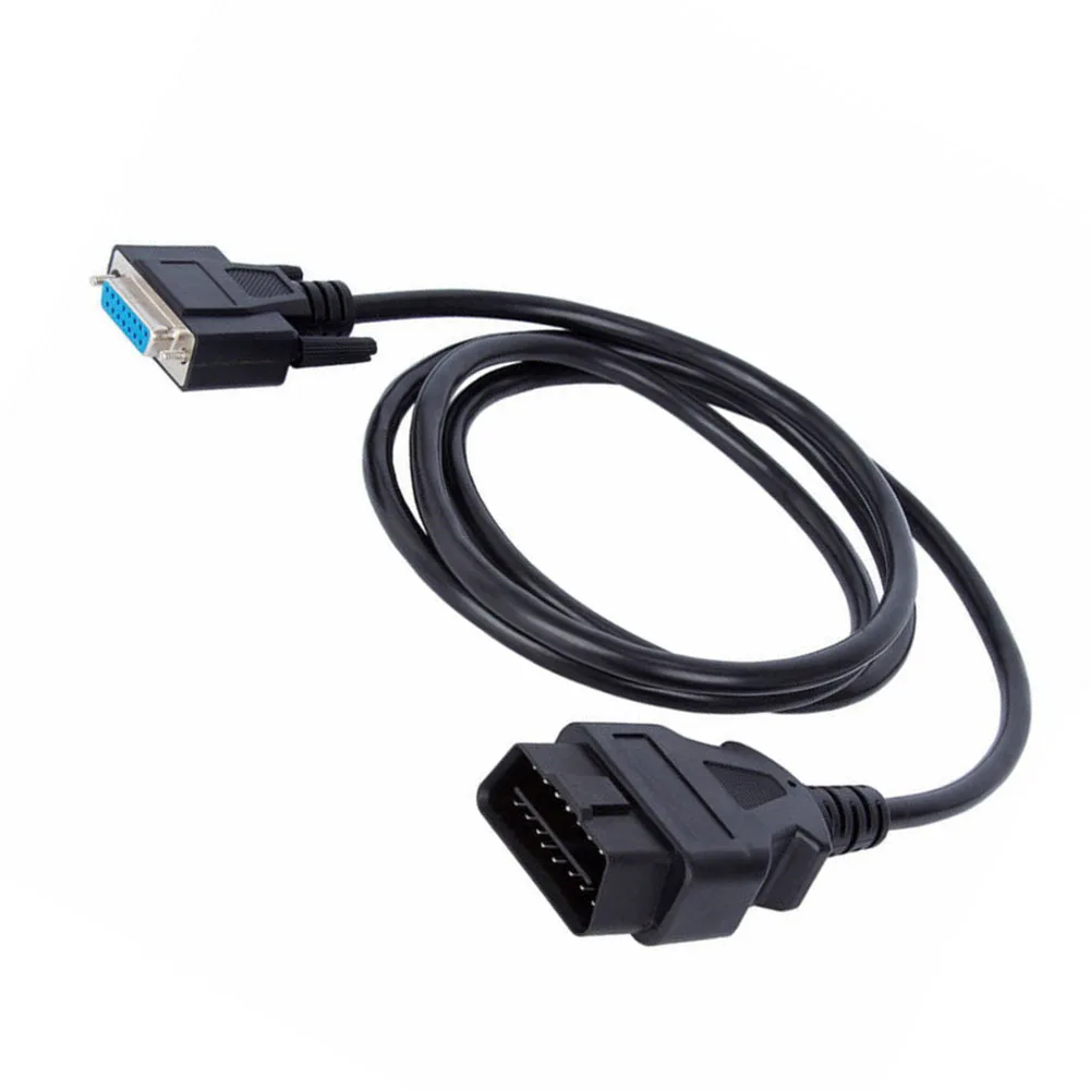 5 футов/1,55 м диагностический кабель 16Pin розетка Авто OBD2 сплиттер коннектор сканер