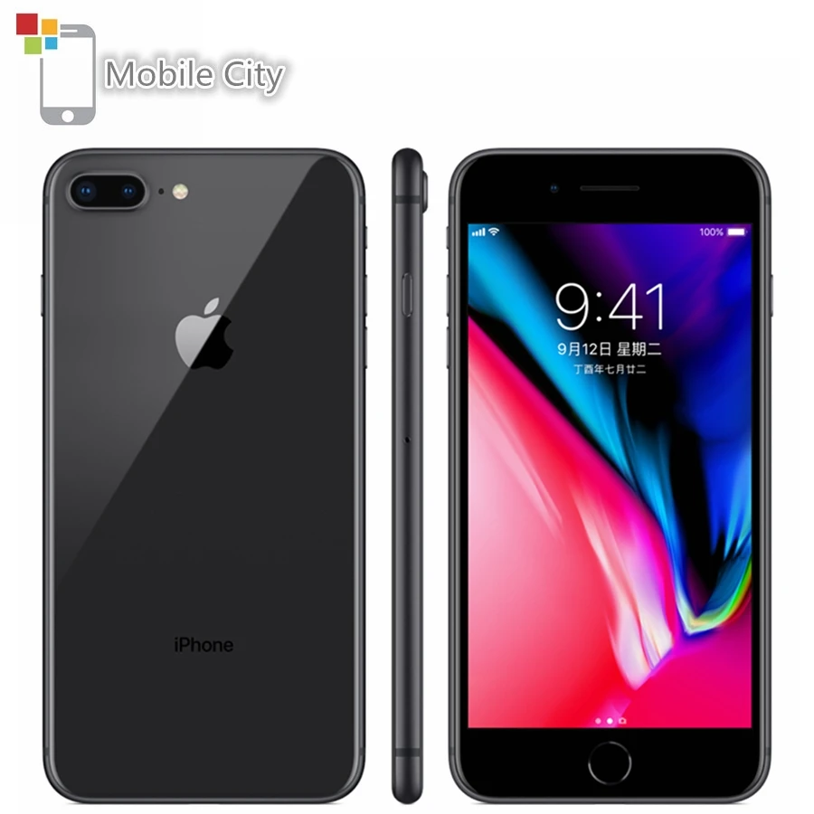 Used Apple iPhone 8 Plus 8P Celulares 3GB 64GB Wireless Charging Hexa Core NFC Iphone8plus Celular Smartphone Cell Phone
