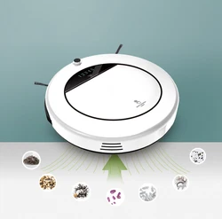 2021New 1200Pa Smart Robot Vacuum Cleaner Multifunctional Dry Wet Floor Mop Cleaner Rechargeable Sweeping Robot Cleaning Machine