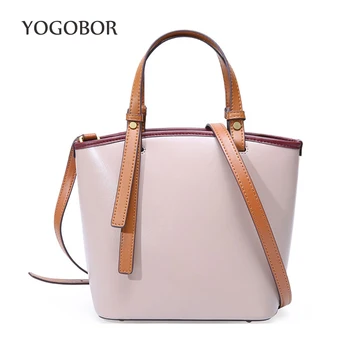 

New Women Shoulder Bag Designer Bucket Handbags Quality Leather Women's Totes Crossbody Bag bolsa feminin