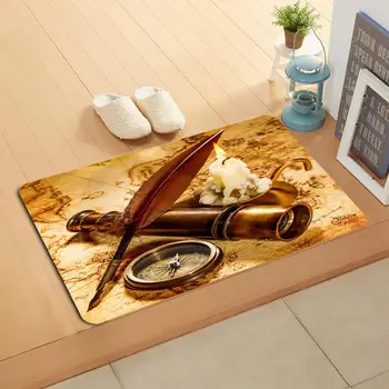 

Custom Feather Doormat Home Decor Door mat Floor Mat Bath Mats foot pad#20-05-19-66