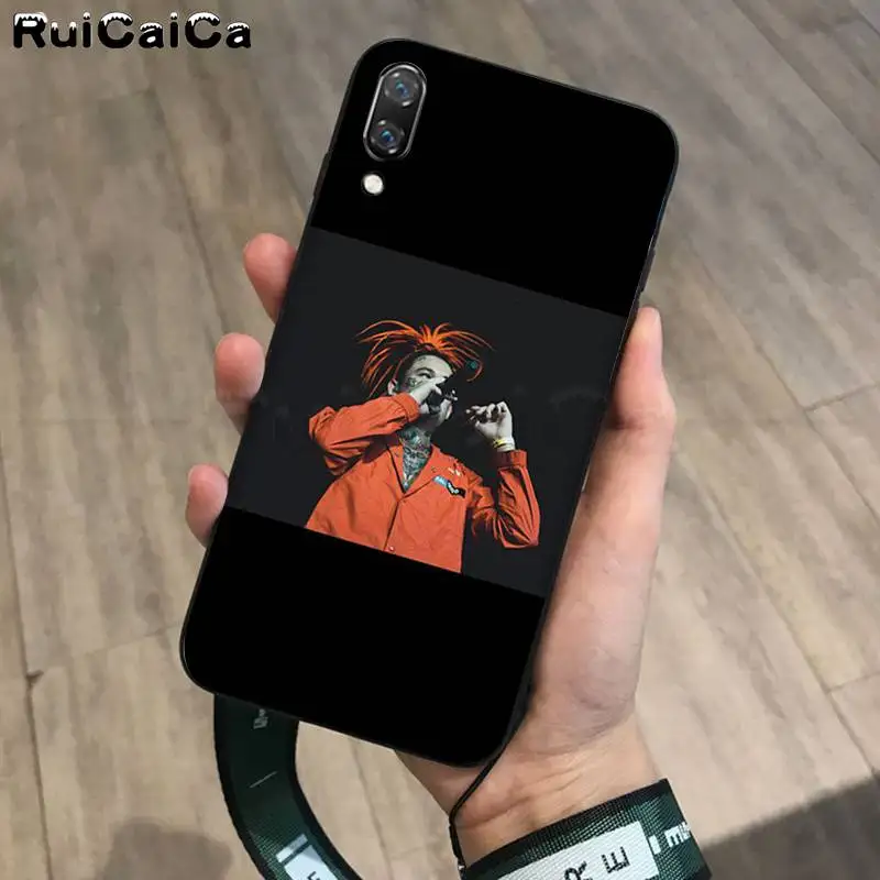 RuiCaiCa MORGENSHTERN Рэппер шаблон мягкий чехол для телефона из ТПУ huawei P9 10 lite P20 pro P30 Psmart mate