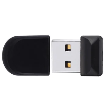 

Black Super Mini Usb Flash Drive 32GB Usb Stick 2.0 Pen Drive Portable Memory Stick U Disk 4G 8G 16G 64G 128G Pendrive Best Gift