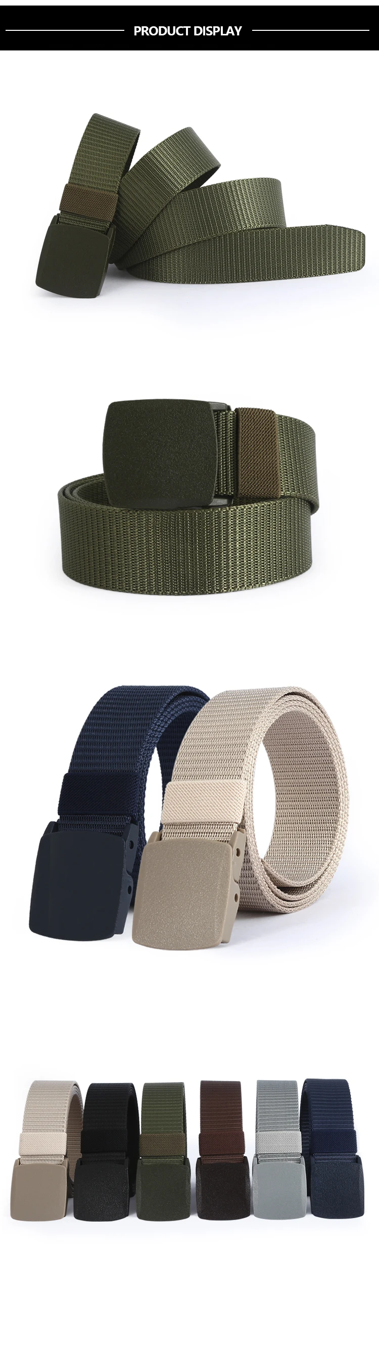 Anpudusen Men /women belt High Quality Automatic Buckle Nylon Belt OutdoorTravel Tactical Waist Belt Unisex Belts military web belt