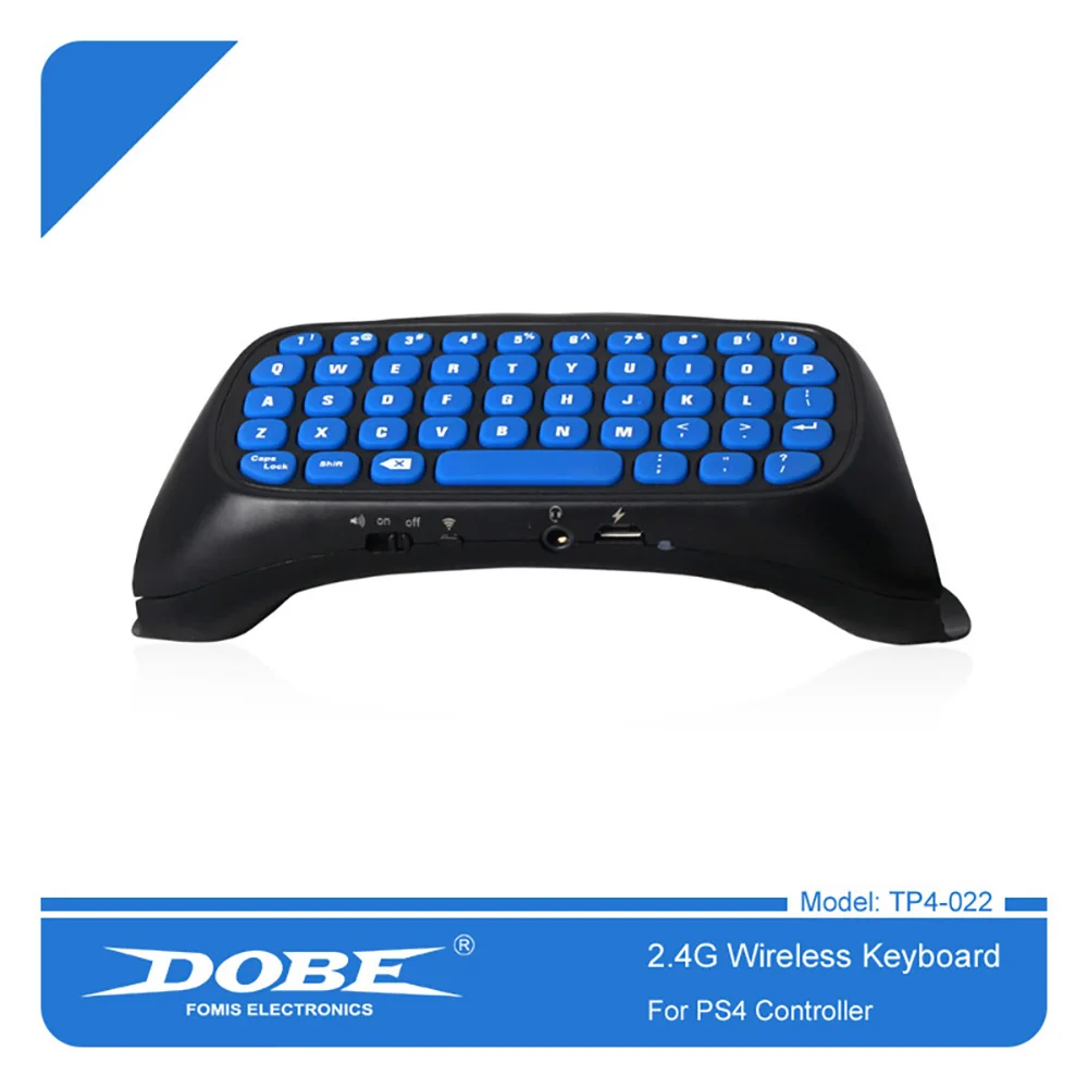 Беспроводная клавиатура контроллер DOBE 2 4G для PS4 Slim Pro геймпад брендовая