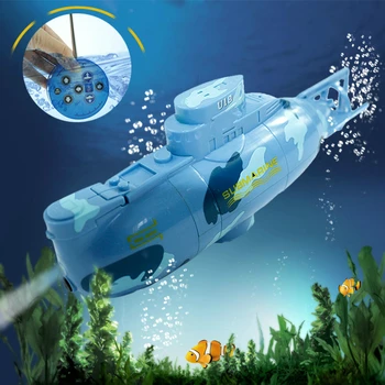 Radio Remote Control Submarine Create Toys 6CH Speed Electric Mini RC Submarine Toy Gifts for Kids 1