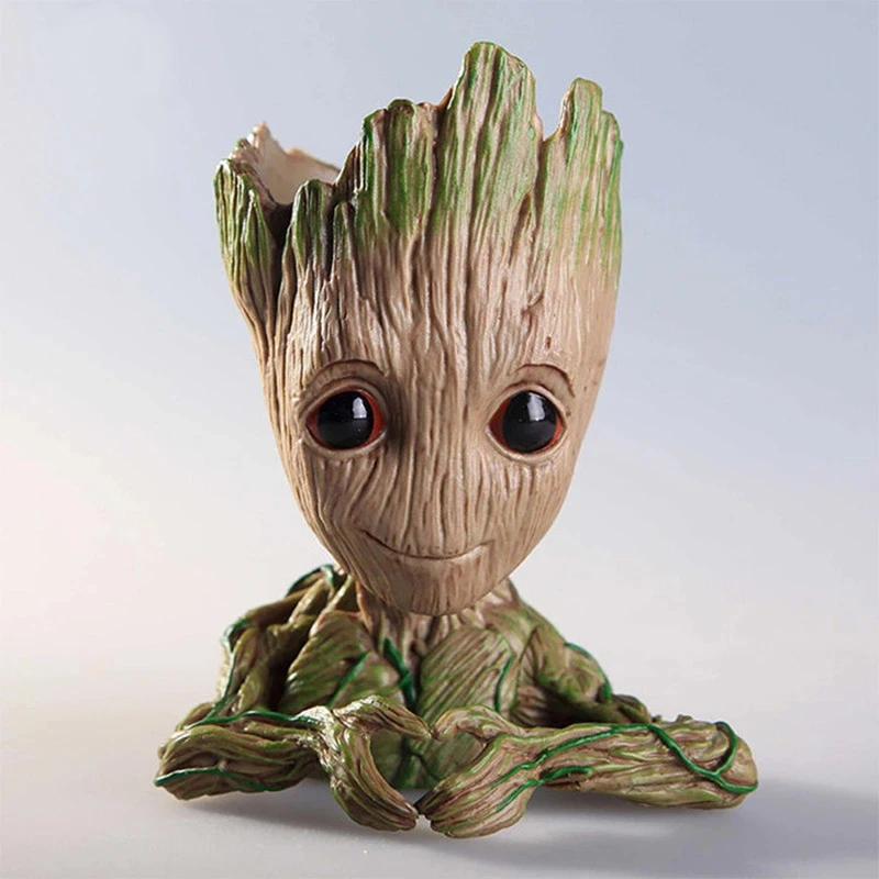 Guardians of The 2 Model Hero Creative Tree Man Детские Аниме фигурки куклы держатель для ручки горшок