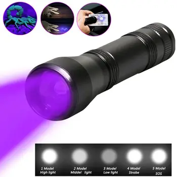 

5 Mold UV Flashlight Ultraviolet Ultra Violet Invisible Ink Marker Torch Light