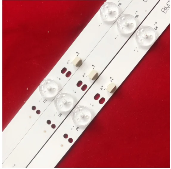 3pcs = 1set 62.5CM LED Ʈ ʸ 32 ġ 321E5Q 32PHF3056/T3 GC32D09-ZC14F-05 303GC315037 3v
