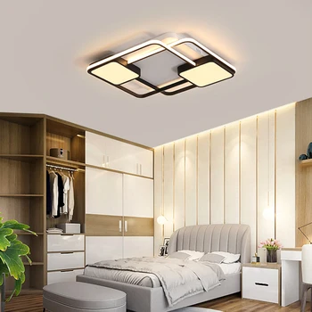 

Nordic-style Rectangular Combination LED Ceiling Lighting Smart Minimalism Ceiling Lamp Aluminum Bedroom Office Ceiling Light