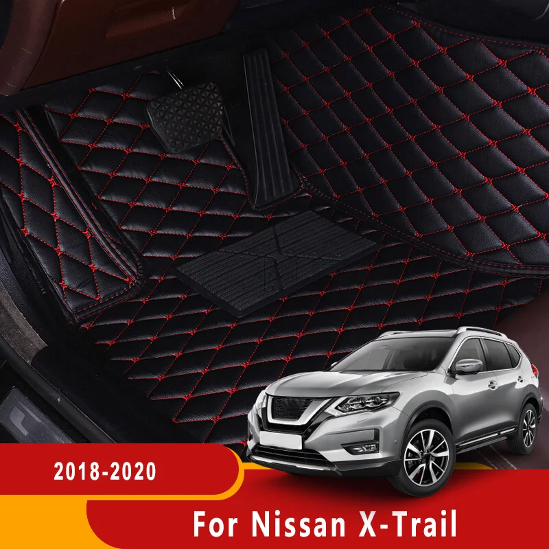 Автомобильные коврики для Nissan X Trail Xtrail 2020 2019 2018 -5 мест автомобильные