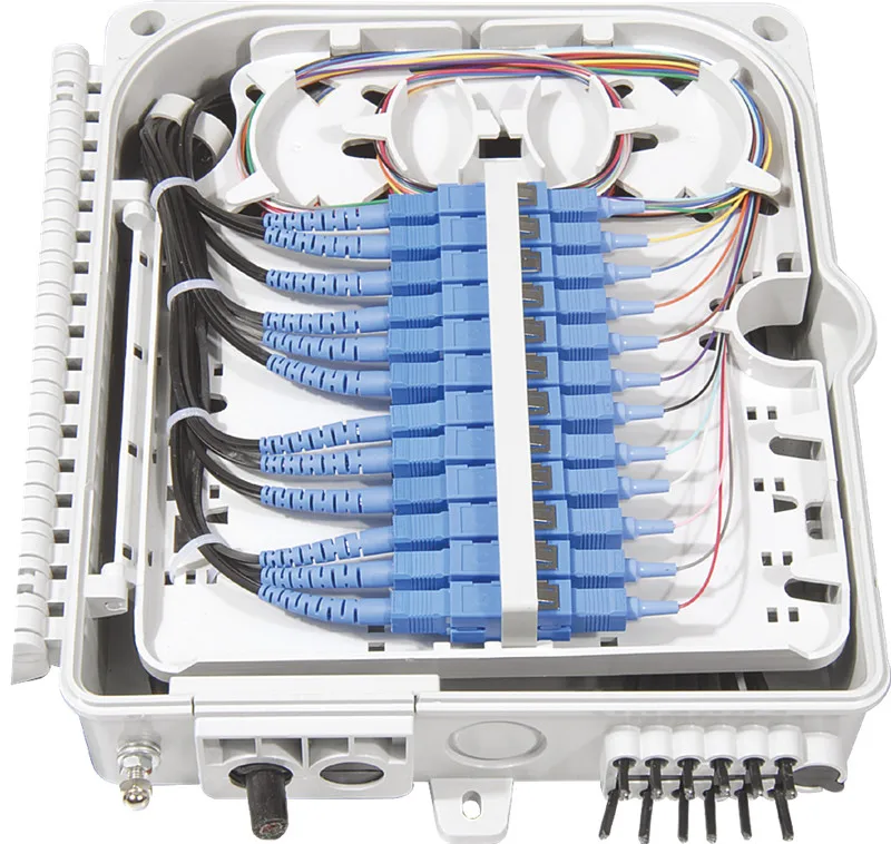 FTTH 12 жильный волоконный концевой ящик канальный разветвитель для помещений и