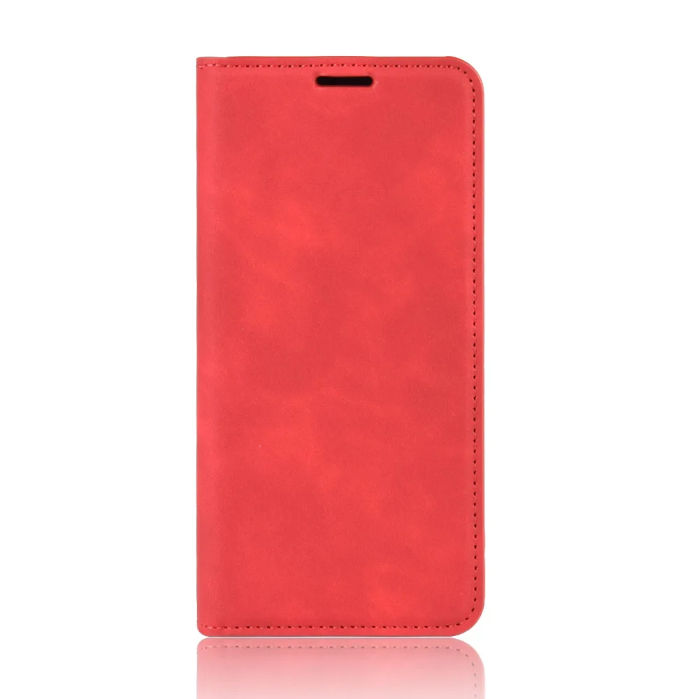 Ретро Флип Кожаная Обложка для книг для iPhone 11 Pro Max Магнитный Флип Чехол-Кошелек для iPhone X XS чехол для Max XR Capa аксессуары - Цвет: Красный