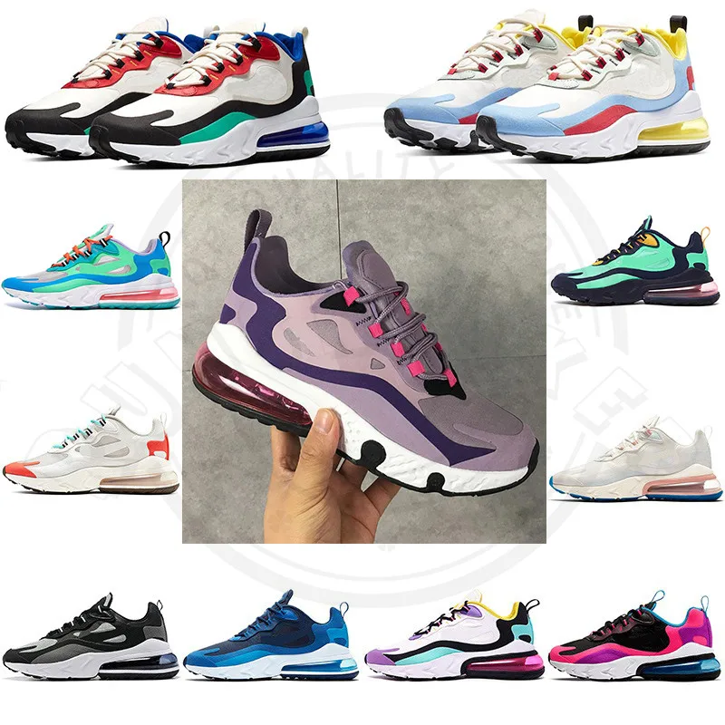 

2019 Hyper react running shoes Bauhaus optical electro green Oreo luxury Purple men sneakers reacts women designer sneakers
