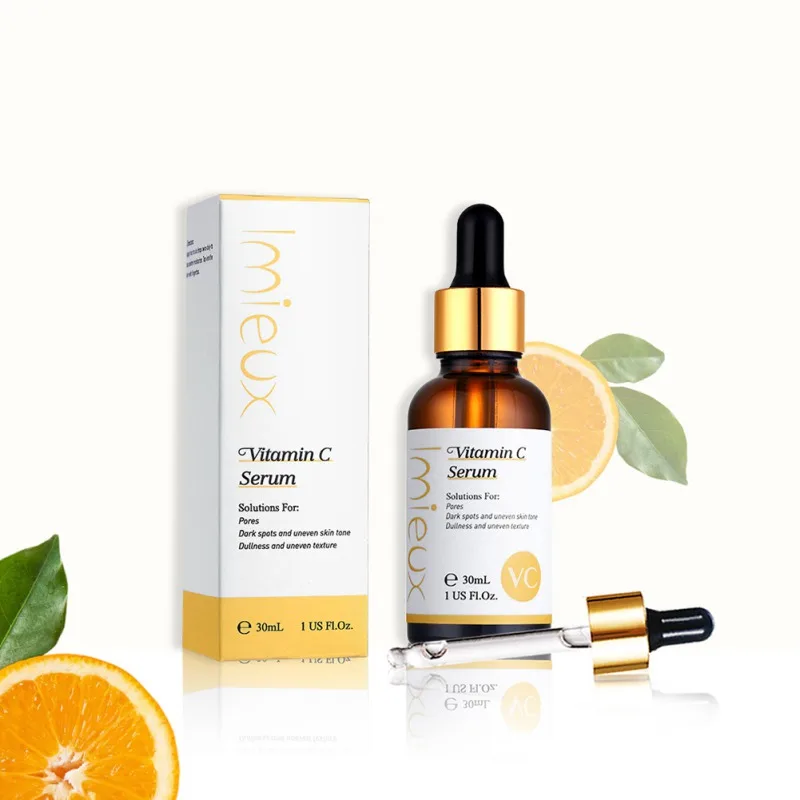IMIEUX Vitamin C Whitening Essence Moisturizing Shrinking Pores Anti-wrinkle Anti-aging Firming Skin Vitamin C Serum Face Serum