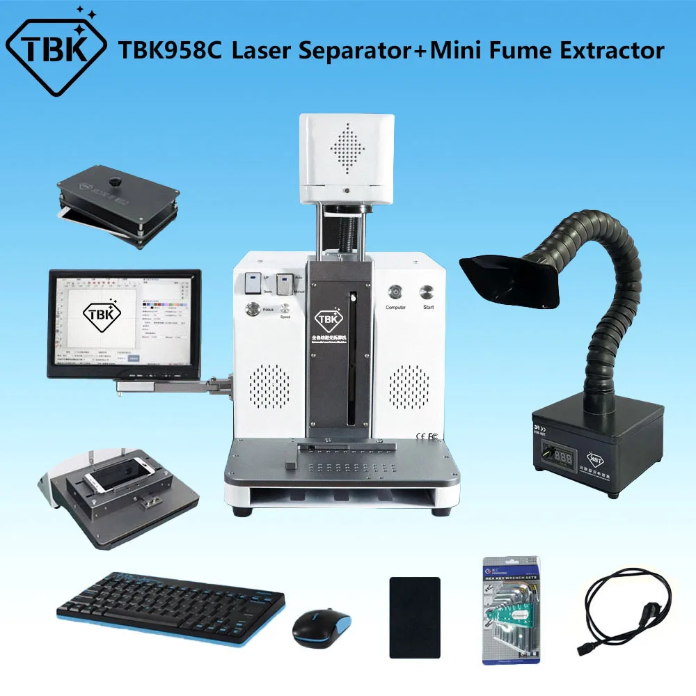 Auto Mobi Phone Repair Machine Tbk 958C 958M For Iphone Auto Mobi Phone Repair Machine Tbk 958C 958M For Iphone