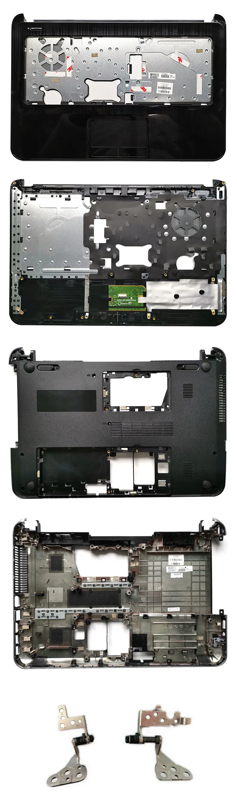 New For HP Pavilion M4 M4-1009tx M4-1000 Laptop LCD Back Cover Front Bezel Hinges Palmrest Bottom Case 718425-001 718427-001