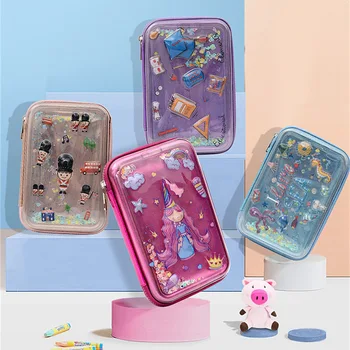 

Flamingo Kawaii Pencil Case Pencil Box Cute Multifunctiona Pencilcase Pen Case School Supplies For Girls Boy trousse scolaire