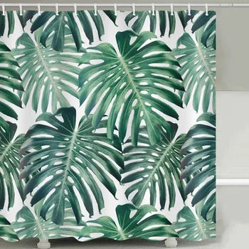 

1pc Bathroom Curtain Waterproof Printing Creative Bathing Shower Curtain for Room Decor Bathroom