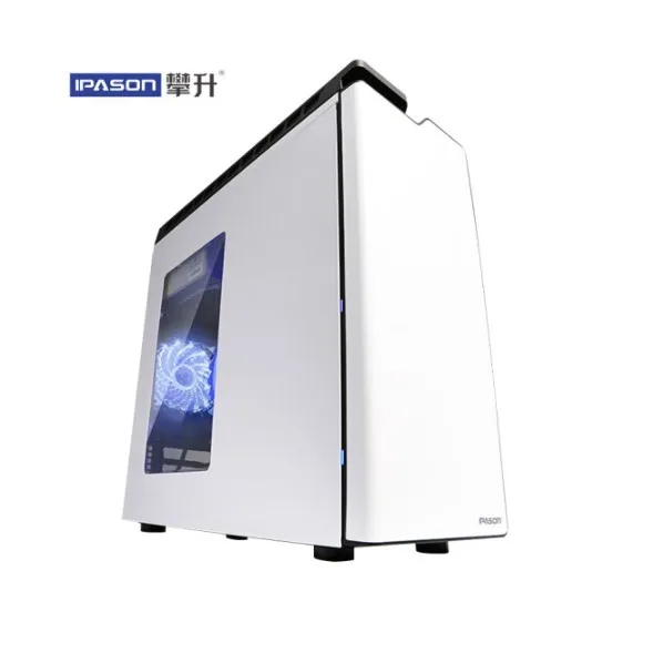 IPASON игровые компьютеры G4560 обновление G5400 DDR4 4G 240G 560 4G дешевые игровые ПК корпоративные закупки настольный компьютер ПК