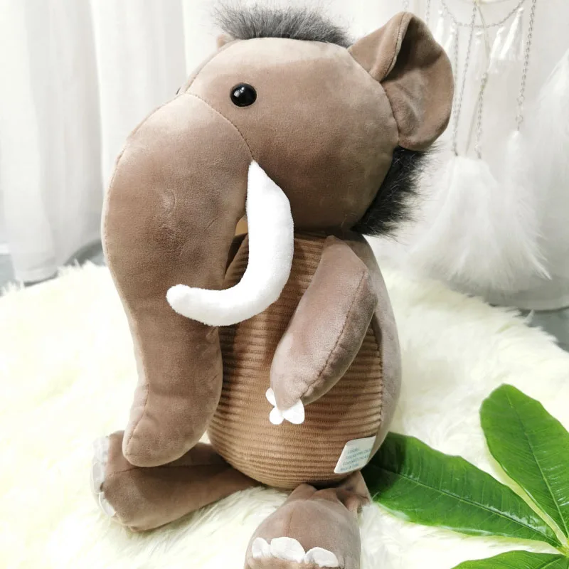 20-30 см мягкие куклы животных милые jumbo mammoth игрушки, плюшевые слоны лев ребенок день рождения девочки Рождественский подарок