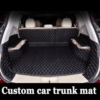 

Custom fit car trunk mats for Honda Accord 7th 8th 9th generation 6D all weather car-styling carpet rugs floor liners(2003-)