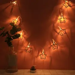 10-светодиодный Рождественский Свадебный Открытый Изысканный Сказочный свет, вечерние украшения для дома