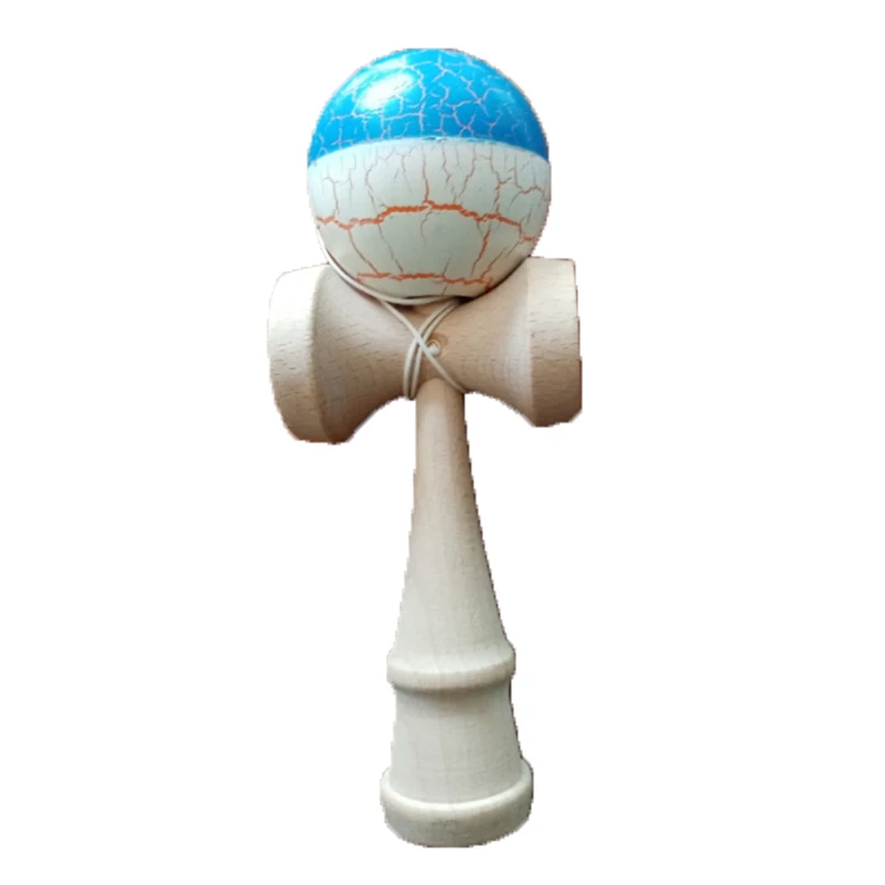 1 шт. профессиональные бамбуковые Крашеные деревянные шары Kendama умелые Jumbo Kendama Juggle игровые шары игрушки на открытом воздухе для детей - Цвет: as picture show