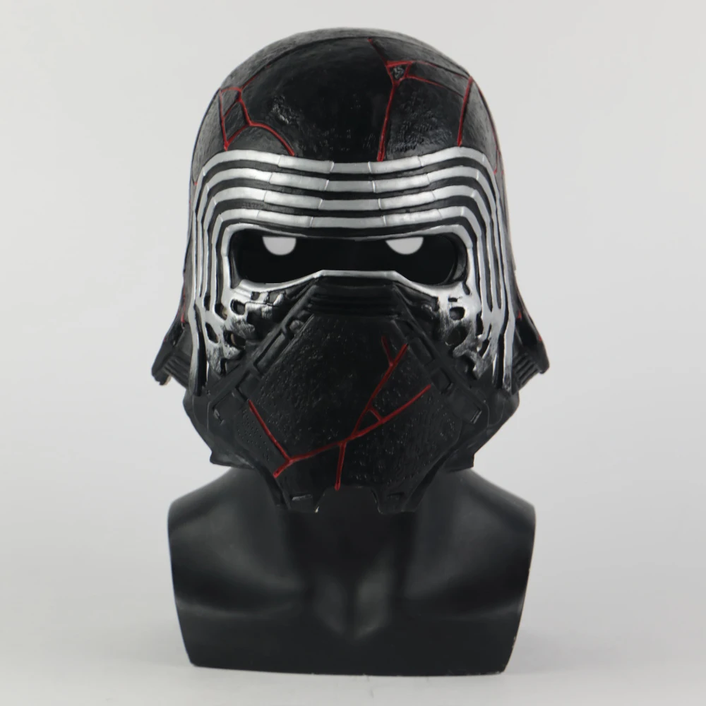 Шлем Kylo Ren для косплея «Звездные войны 9», маска Скайуокера, реквизит, шлемы «Звездные войны», маски, латексные мягкие Вечерние Маски на Хэллоуин