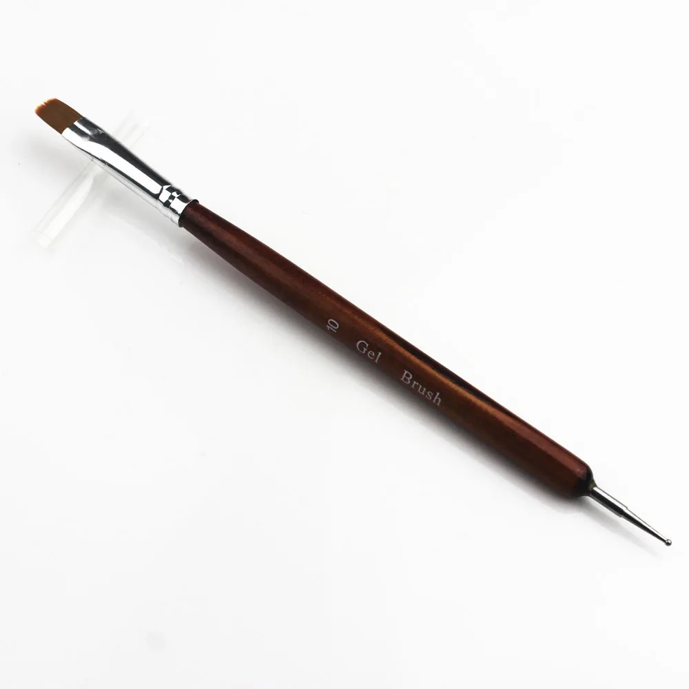 Unghie Artistiche Strumenti Brush Designer Pincel De Unha Unghie Uv Bulider Gel Polacco Che Punteggia La Penna Pinceis Unghie Pinceau #10 Para Pintura