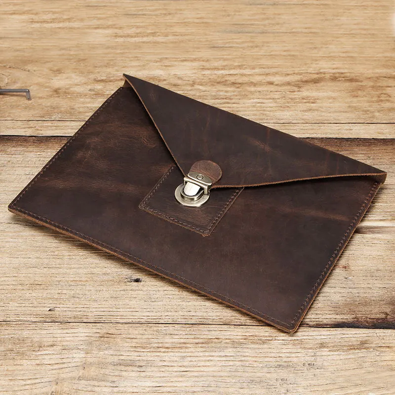 Роскошный Ретро чехол из коровьей кожи для ipad 10 5/10 2 inchTablet Sleeve Pouch Notebook Case Bag|Чехлы