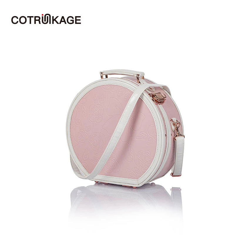 Round hat box luggage Clearance