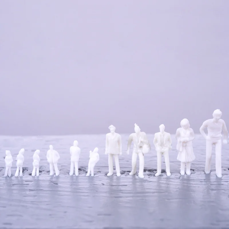 

White Model for Making Color Sand Table Villain Not Figure Villain Multi-Non-10 PCs